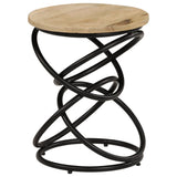 End Table Solid Mango Wood 40x50 cm 247320
