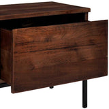 TV Cabinet Honey brown 110 x 30 x 36 cm Solid acacia wood 4104021