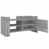 TV Cabinet Grey Sonoma 80x35x40 cm Engineered Wood 848372