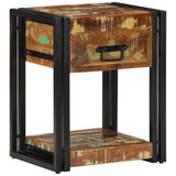 Bedside Cabinet with Drawer 2 pcs Multicolour 40 x 35 x 50 cm 4016691