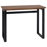 Desk Natural Solid Teak Wood 100 x 45 x 75cm 42026899