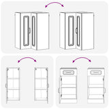 Kitchen Unit KALMAR 8 pcs Grey Sonoma Engineered Wood 3438387