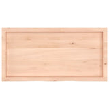 Bathroom Countertop 100x50x cm Untreated Solid Wood 3156037