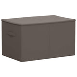 Storage Box 6 pcs Grey 60 x 43 x 35 cm Non-woven fabric 42024634