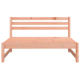 Garden Middle Sofas 2 pcs 120x80 cm Solid Wood Douglas 825721