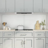 Kitchen Backsplash 2 pcs Transparent 90 x 60 cm Tempered Glass 3415430