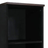 Bathroom Cabinet Walnut 38 x 33 x 160 cm Engineered Wood 4018030