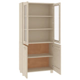 Highboard HAMAR Solid Wood Pine Honey Brown 3100926
