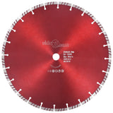 Diamond Cutting Disc with Turbo Steel 350 mm 143227
