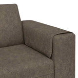 Living Room Couch Dark Grey 250 x 77 x 76 cm 3335110