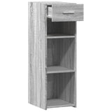 Sideboard Grey Sonoma 30x42,5x93 cm Engineered Wood 846311
