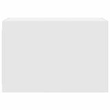 Bathroom Wall Cabinet White 60x25x40 cm Engineered Wood 860067