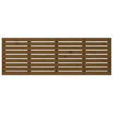 Wall Headboard Honey Brown 206x3x63 cm Solid Wood Pine 824721