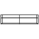 TV Cabinet Black Tempered glass, powder-coated steel Medium 331719