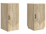 Cabinet Set 2 pcs Sonoma Oak Engineered Wood 3416792