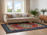 Rug ORIZ Red 300 x 400 cm 100% Polyester 42050391