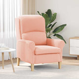 Armchair Pink 76 x 94 x 102 cm Sharpa Fabric 42009853