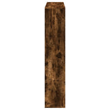 Book Cabinet Smoked Oak 132x29x141.5 cm Engineered Wood 3310311