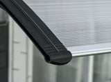 Front Door Canopy, Outdoor Awning, 303 x 96cm Rain Shelter for Window, Porch and Front/Back Door, T3398P314729