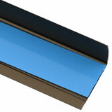 Stair Nosings 30 pcs Brown 67 x 3 x 2 cm Aluminium 4013477