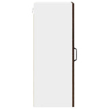 Wall Cabinet LUCCA Brown Oak 30 x 31 x 80 cm Engineered Wood 885019