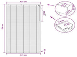 Venetian Blind Dark Brown 135 x 250 cm 35 mm 42015598