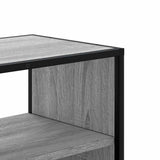 TV Cabinet Grey Sonoma 80x31x39.5 cm Engineered Wood and Metal 848922