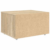 Drawer Cabinet with Wheel Sonoma Oak 55 x 45 x 31 cm 869308