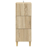 Drawer Cabinet Sonoma Oak 33 x 34.5 x 90 cm Engineered Wood 894617