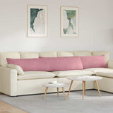 Sofa Pillows 2 pcs Pink 200 x 40 cm Corduroy Fabric 42013889