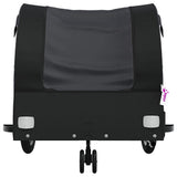 Bike Trailer Black 30 kg Iron 94143