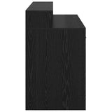Desk with Drawer Black oak 120 x 55 x 91 cm Engineered wood 3365609