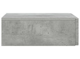Wall-Mounted Side Table Concrete Grey 87.5 x 34.5 x 17 cm 898838