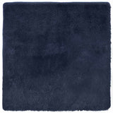 Shaggy Rug High Pile NAVARRA Navy 240x240 cm Polyester 4102891