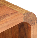 Bedside Table 40x30x60 cm Solid Acacia Wood Honey Finish 289633