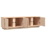 TV Cabinet 140x40x40 cm Solid Wood Pine 814459