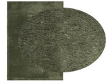Rug HUARTE Short Pile Soft and Washable Forest Green 80x150 cm 375090