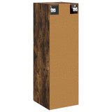 Wall-mounted Bathroom Cabinet Smoked Oak 33 x 34.5 x 100 cm 890657