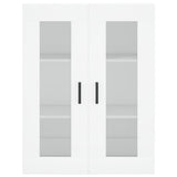 Highboard White 69.5x34x180 cm Engineered Wood 3198209