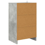 Bedside Table Concrete Grey 40 x 30 x 467 cm Engineered Wood 888913