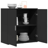 Sideboard Black 79x38x80 cm Engineered Wood 840514