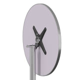 Outdoor Bar Table Height Adjustable 59.5x70/114.5 cm Aluminium 4007198