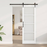Sliding Door Manual ORKDAL White 73.5 x 211 cm Wood and metal 3332438