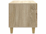TV Cabinet Sonoma Oak 99 x 34.5 x 50 cm Engineered Wood 894717