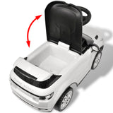 ZNTS Land Rover 348 Kids Ride-on Car with Music White 10083