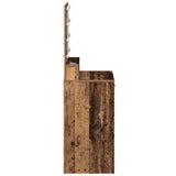 Dressing Table Old Wood 50 x 41 x 135 cm Engineered Wood 865098