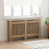 Radiator Cover Artisan Oak 152 x 19 x 81.5 cm Engineered Wood 884090