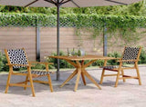 3 Piece Garden Dining Set Solid Wood Acacia 3283574