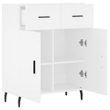 Sideboard White 69.5x34x90 cm Engineered Wood 827996