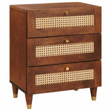 Bedside Tables with Drawer 50 x 33 x 62 cm Solid Mango Wood 4018889